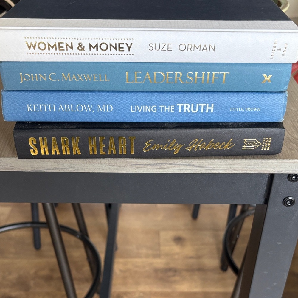 Gold and Blue Decorative Book bundle